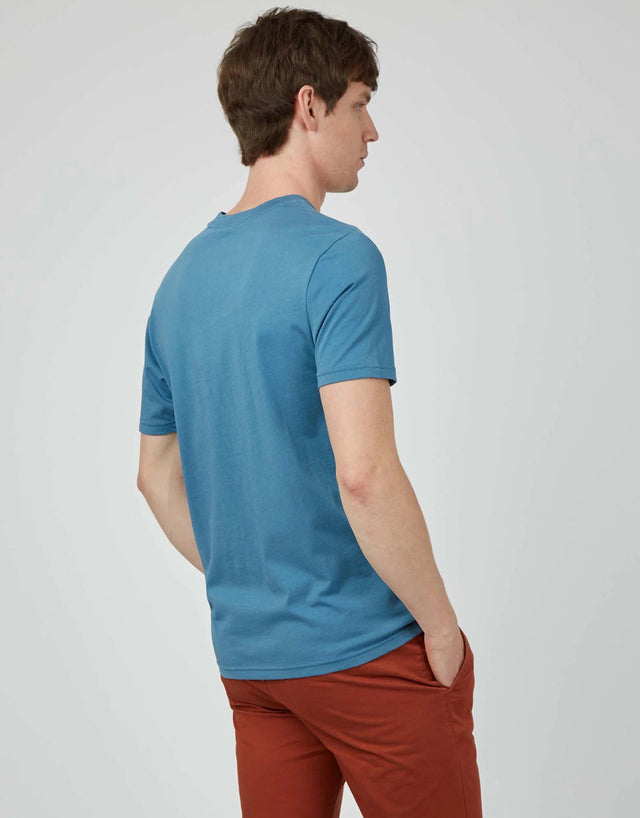 Ben Sherman Signature Pocket Wedgewood Blue T-shirt