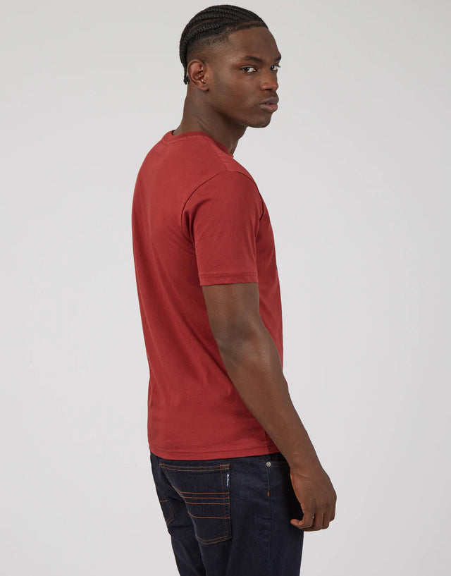 Ben Sherman Signature Target Claret T-Shirt