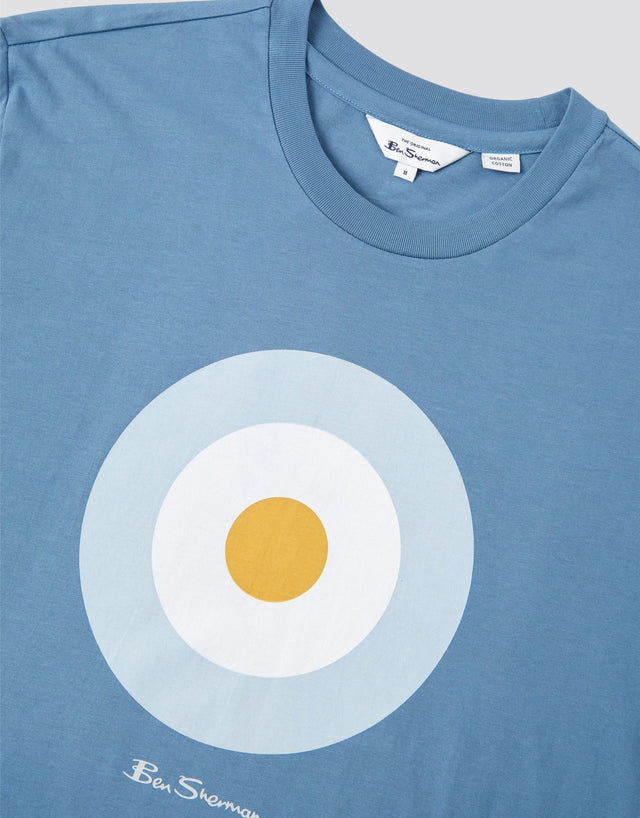 Ben Sherman Target Blue Shadow T-Shirt