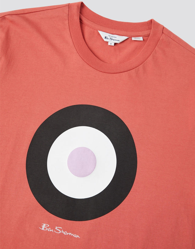 Ben Sherman Target Raspberry T-Shirt