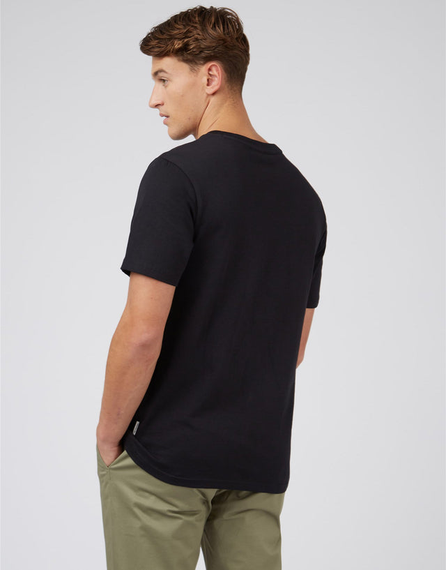 Ben Sherman Heritage Flag Black T-Shirt