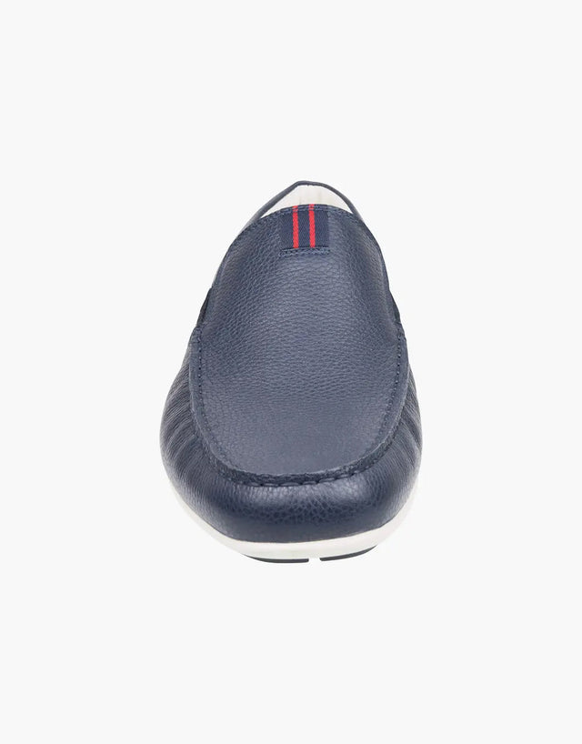 Florsheim Bermuda Navy Tumbled Slip On