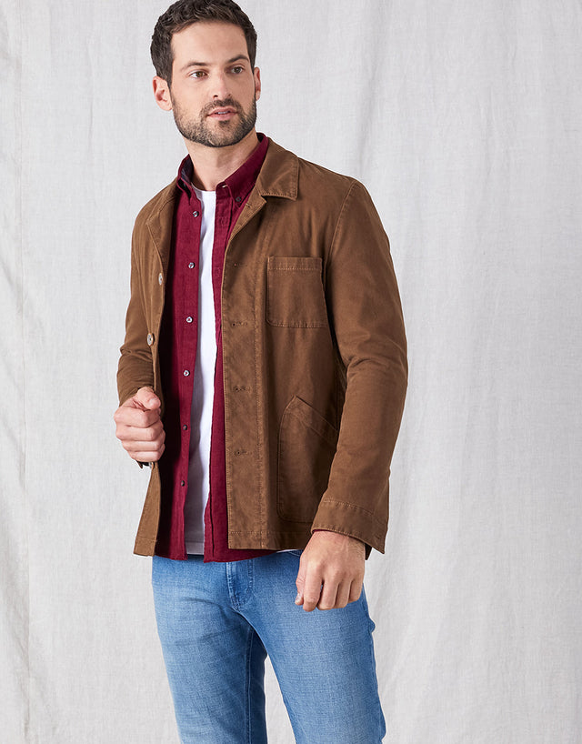 Ohope Burgundy Corduroy Shirt