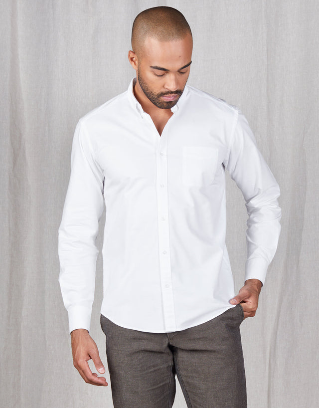 Ohope White Oxford Shirt