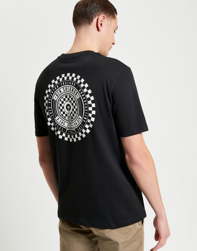 Ben Sherman Radio Vibe Black T-Shirt