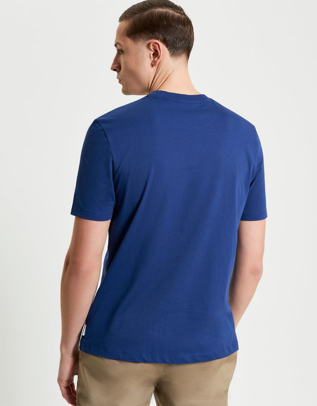 Ben Sherman Record Target Royal Blue T-Shirt