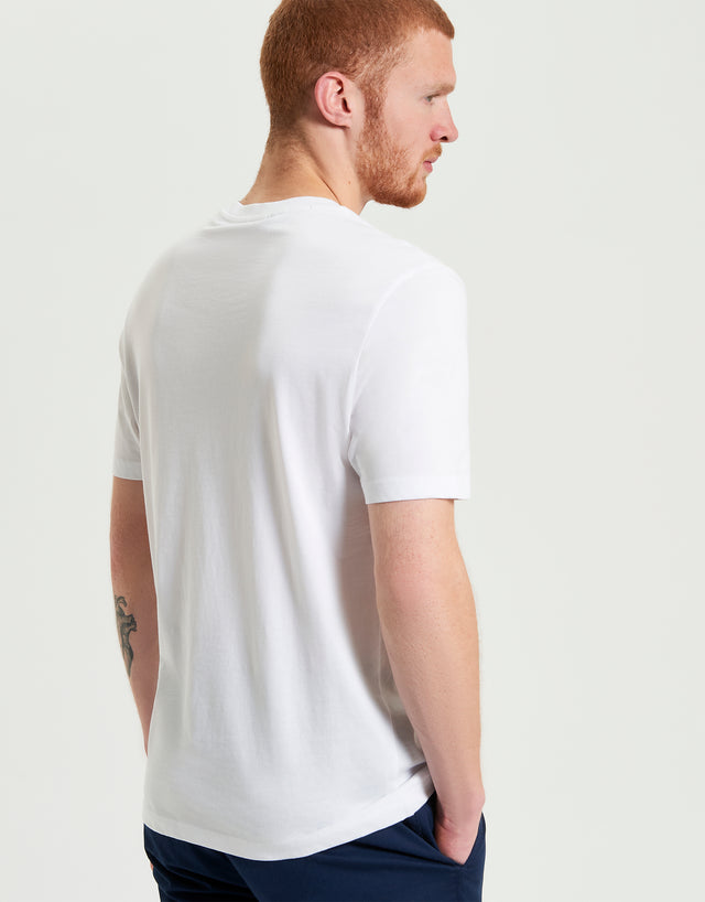 Ben Sherman Boat And Guitar Character White T-Shirt