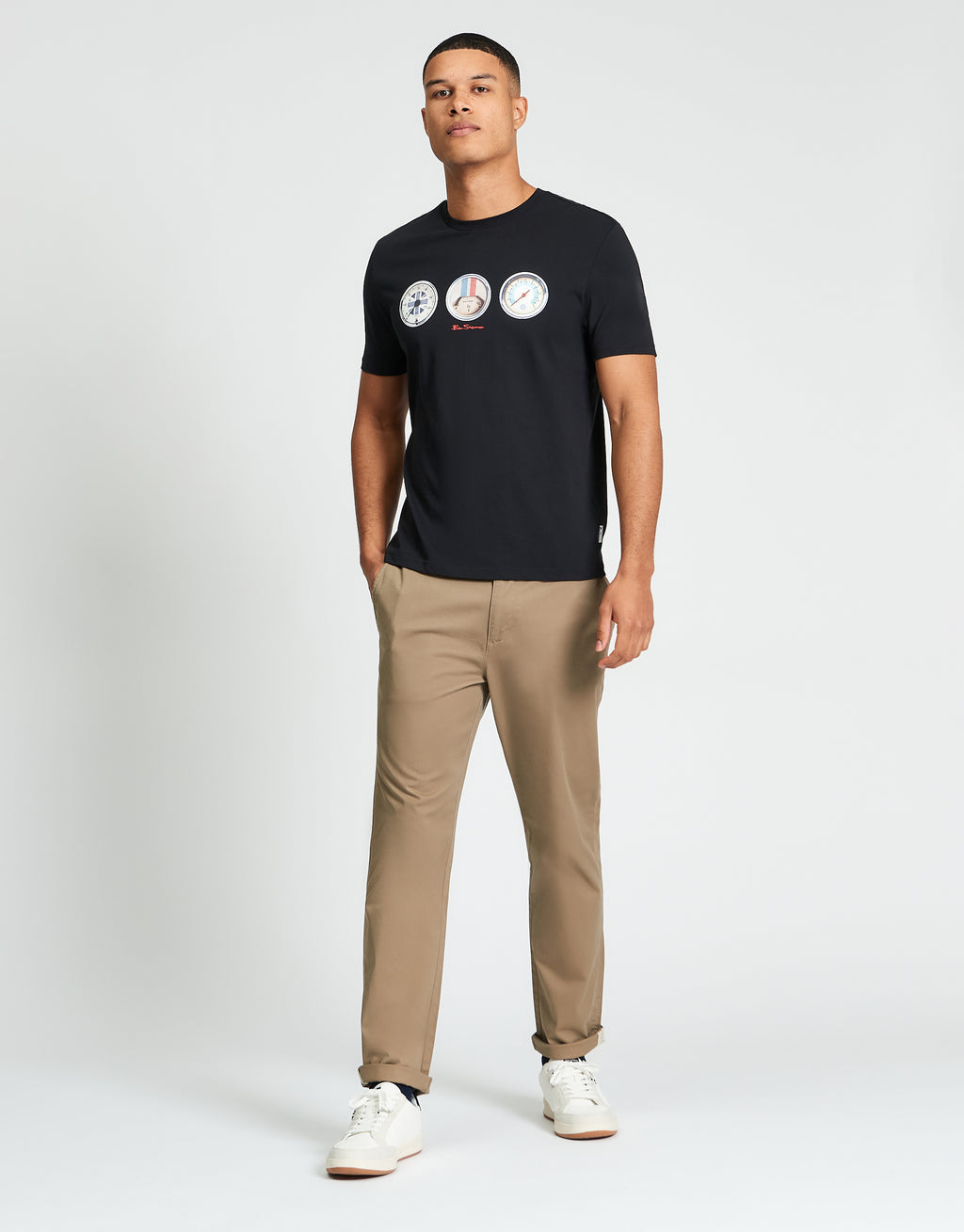 Ben Sherman Speed Black T-Shirt