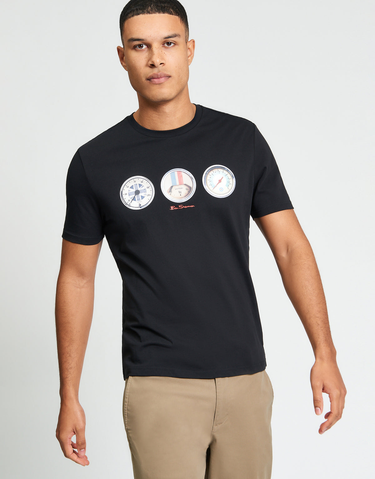 Ben Sherman Speed Black T-Shirt