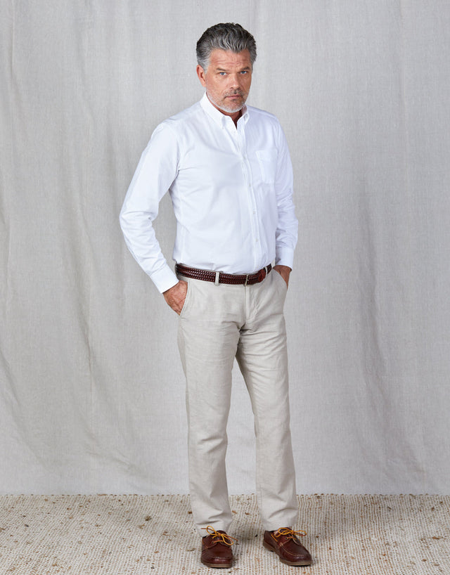 Ohope White Oxford Shirt