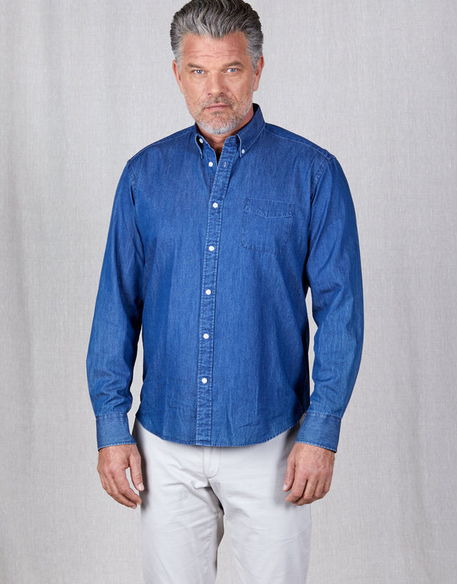 Washed Ohope Denim Shirt