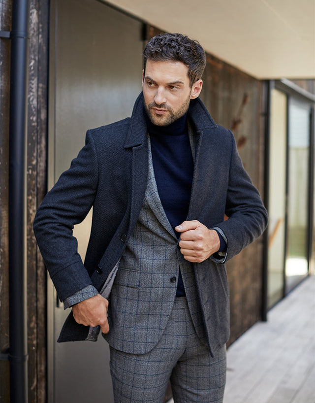 Highbury Charcoal Carcoat