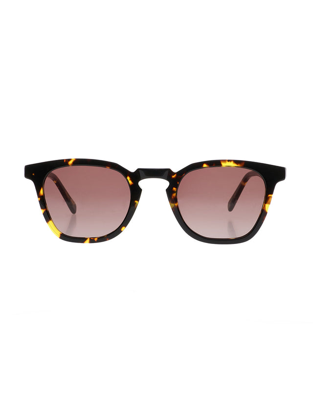 AGE Eyewear Page Large Brown Tortoiseshell Sunglasses