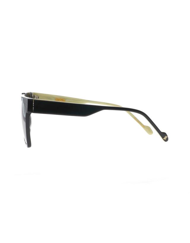 AGE Eyewear Useage Large Black Sunglasses