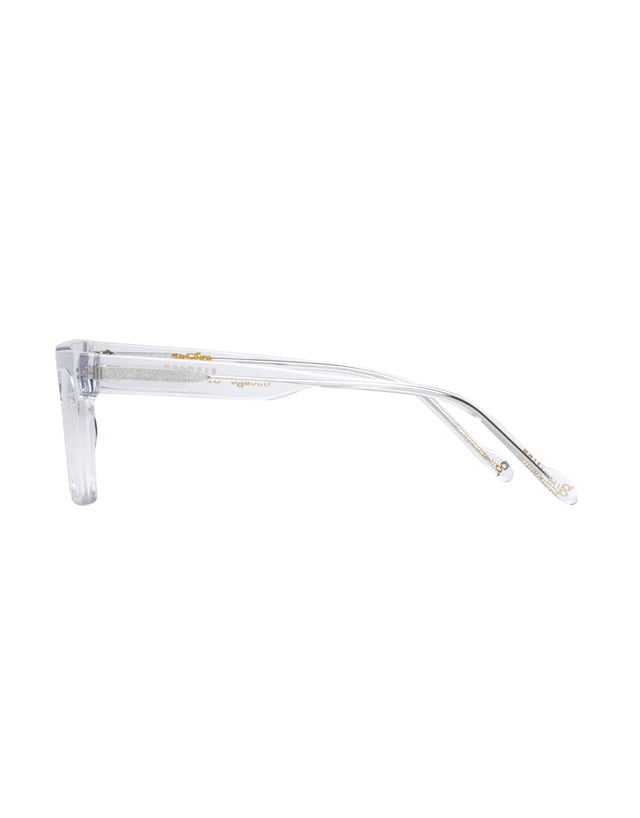 AGE Eyewear Useage Large Clear Sunglasses