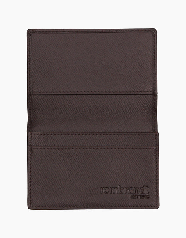 Dark Brown Card Holder