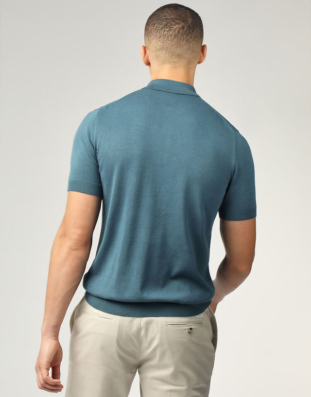 Ben Sherman Signature Teal Short Sleeve Polo