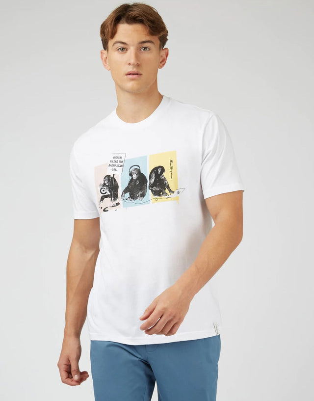 Ben Sherman 2000S White T-Shirt