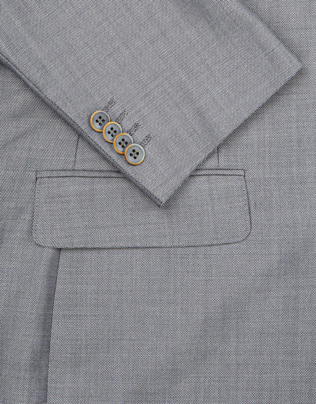 Blake grey merino two piece suit