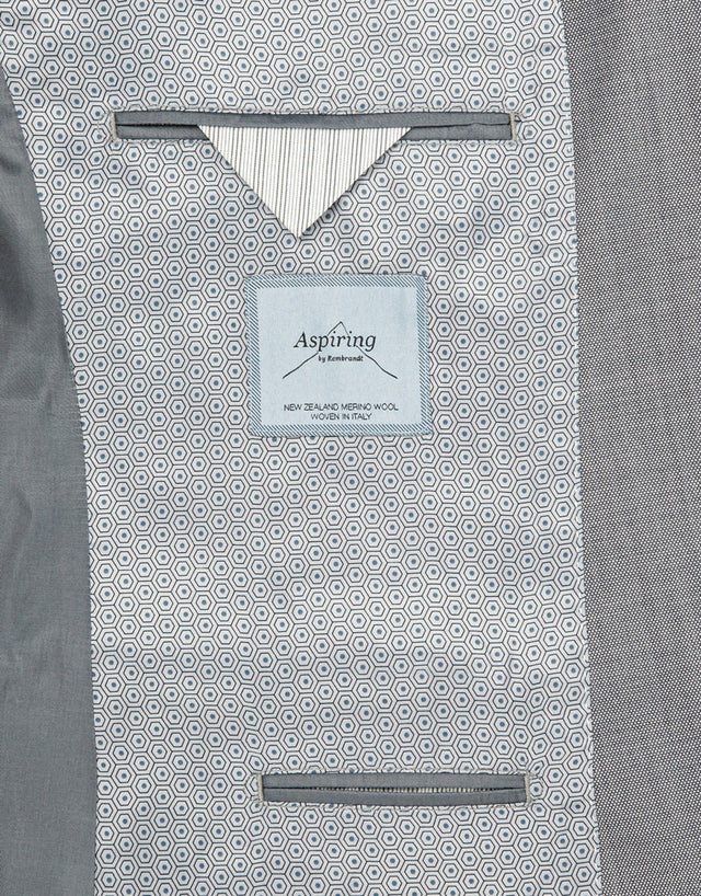 Blake grey merino two piece suit