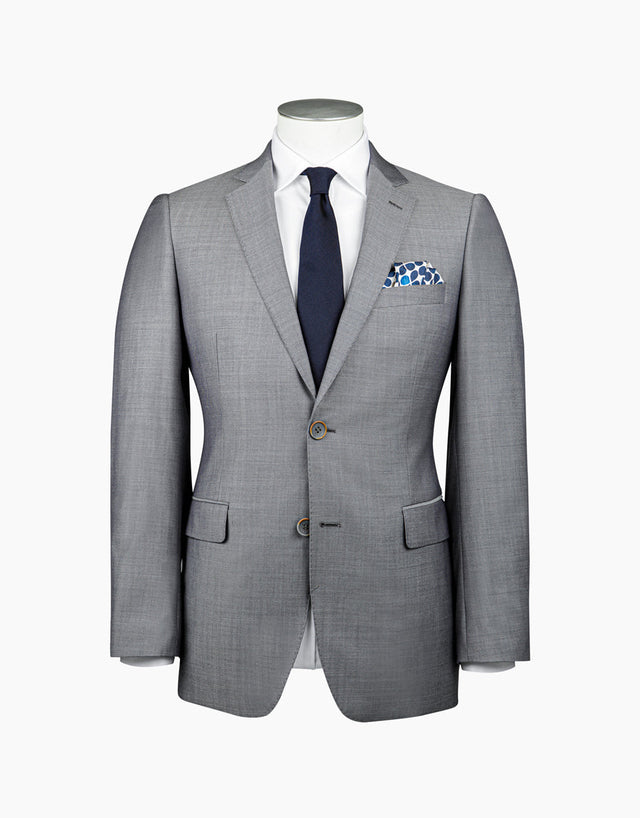 Blake grey merino two piece suit