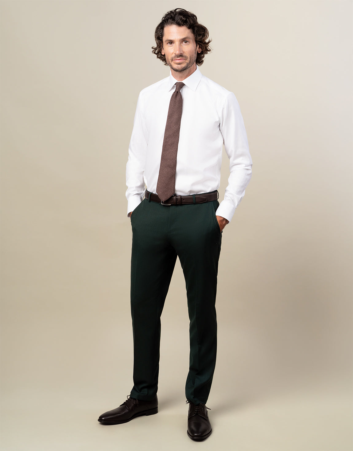 Tom is 185cm wearing size 84