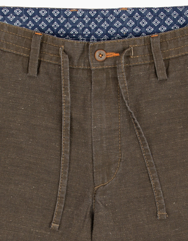 Island Brown Birdseye Shorts