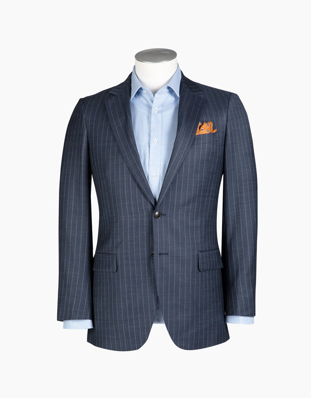 Cooper Navy Pinstripe Two Piece Suit