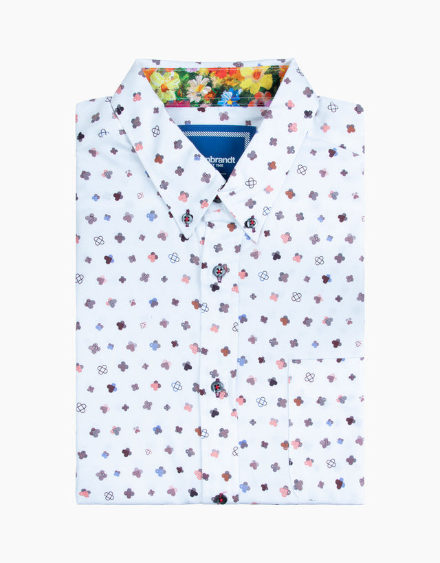 Ohope Heart Print Shirt