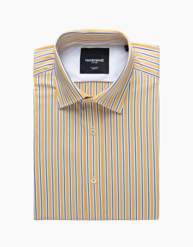 London Yellow Stripe Shirt