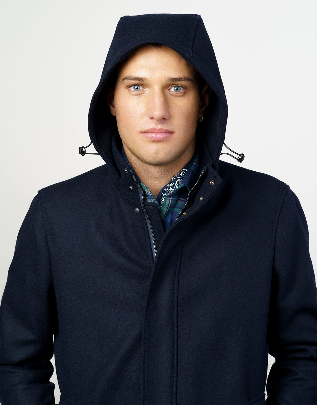 Aro Navy Water Resistant Parka