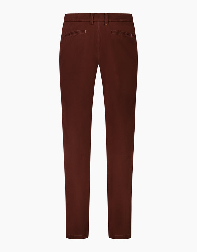 Soho Burgundy Twill Chinos