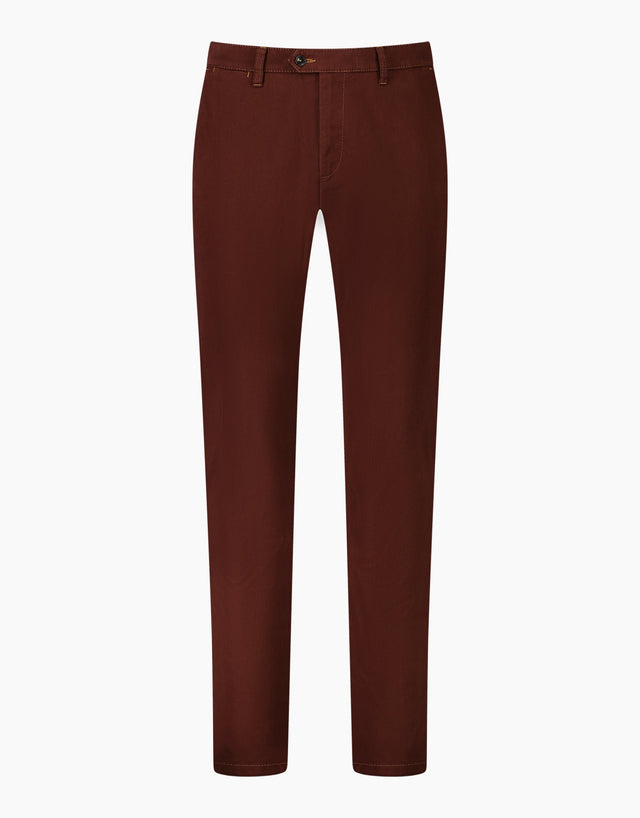 Soho Burgundy Twill Chinos