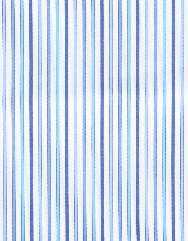 Barbican Blue Multi Stripe Shirt