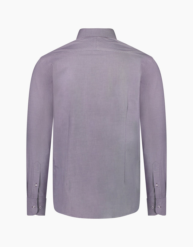 Barbican Purple Microdesign Shirt