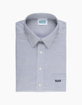 Aertex Taunton Navy Panama Weave Short Sleeve Polo