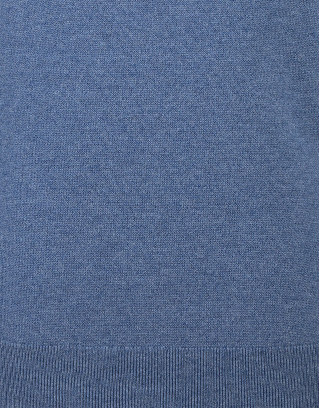 Naseby Blue Crew Neck Jersey