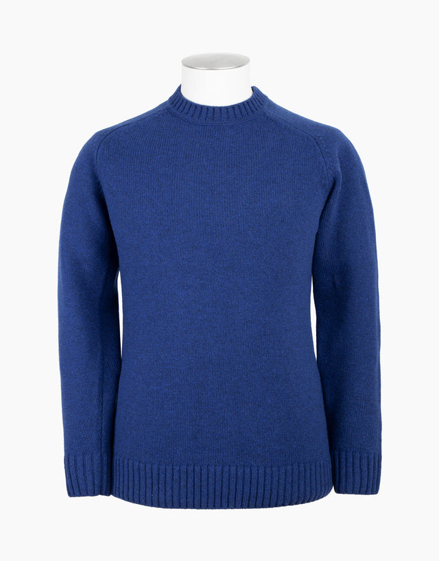 Kaiapoi Marine Blue Shetland Sweater