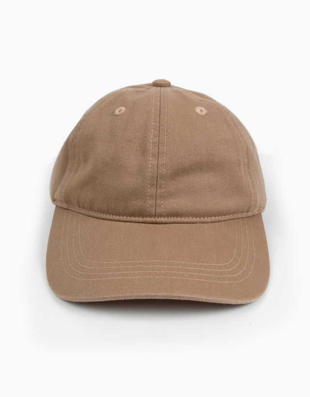 Mahia Tan Cotton Twill Cap