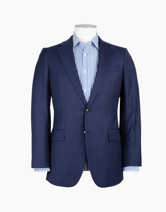 Cooper Navy Stripe Two Piece Suit