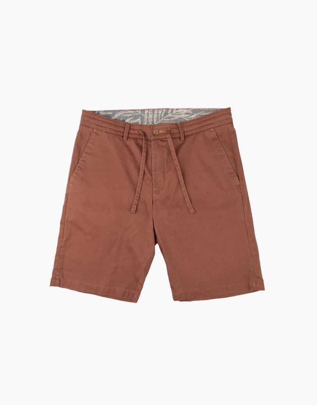 Island Terracotta Drawstring Shorts