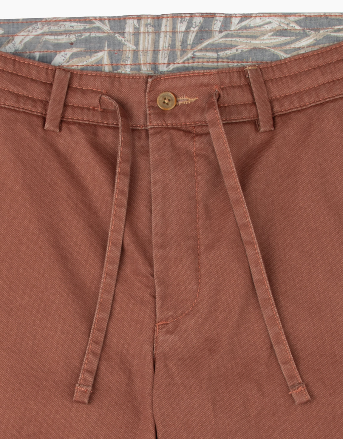 Island Terracotta Drawstring Shorts