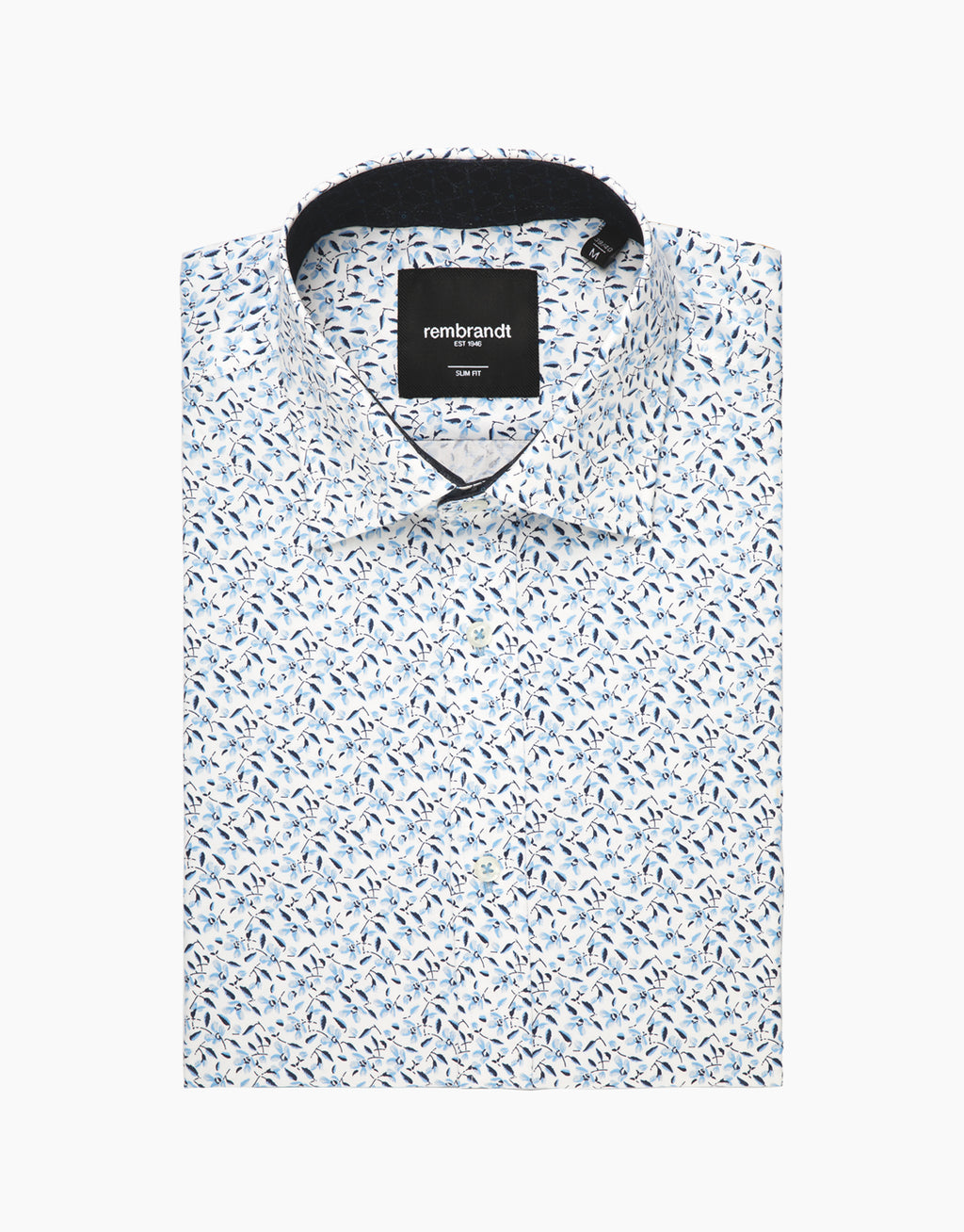 Barbican Light Blue Floral Shirt