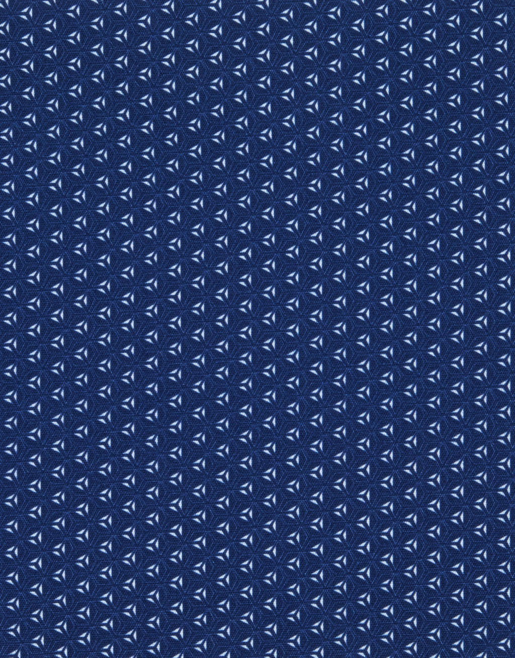 Sinatra Dark Blue Micro-design Shirt