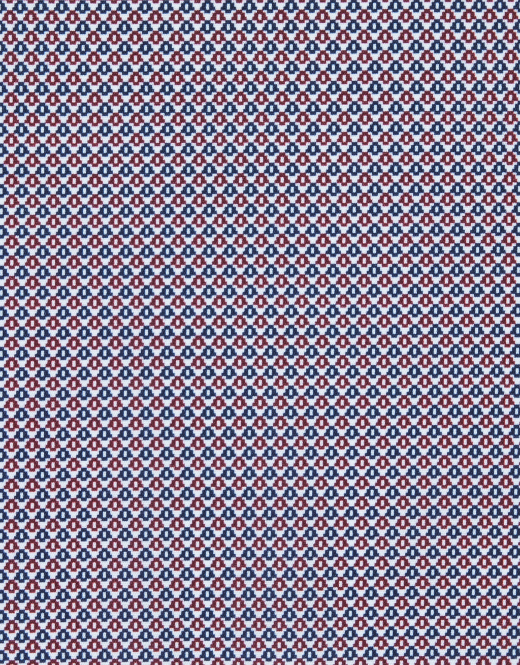 Banks Maroon & Navy Geo Print Shirt