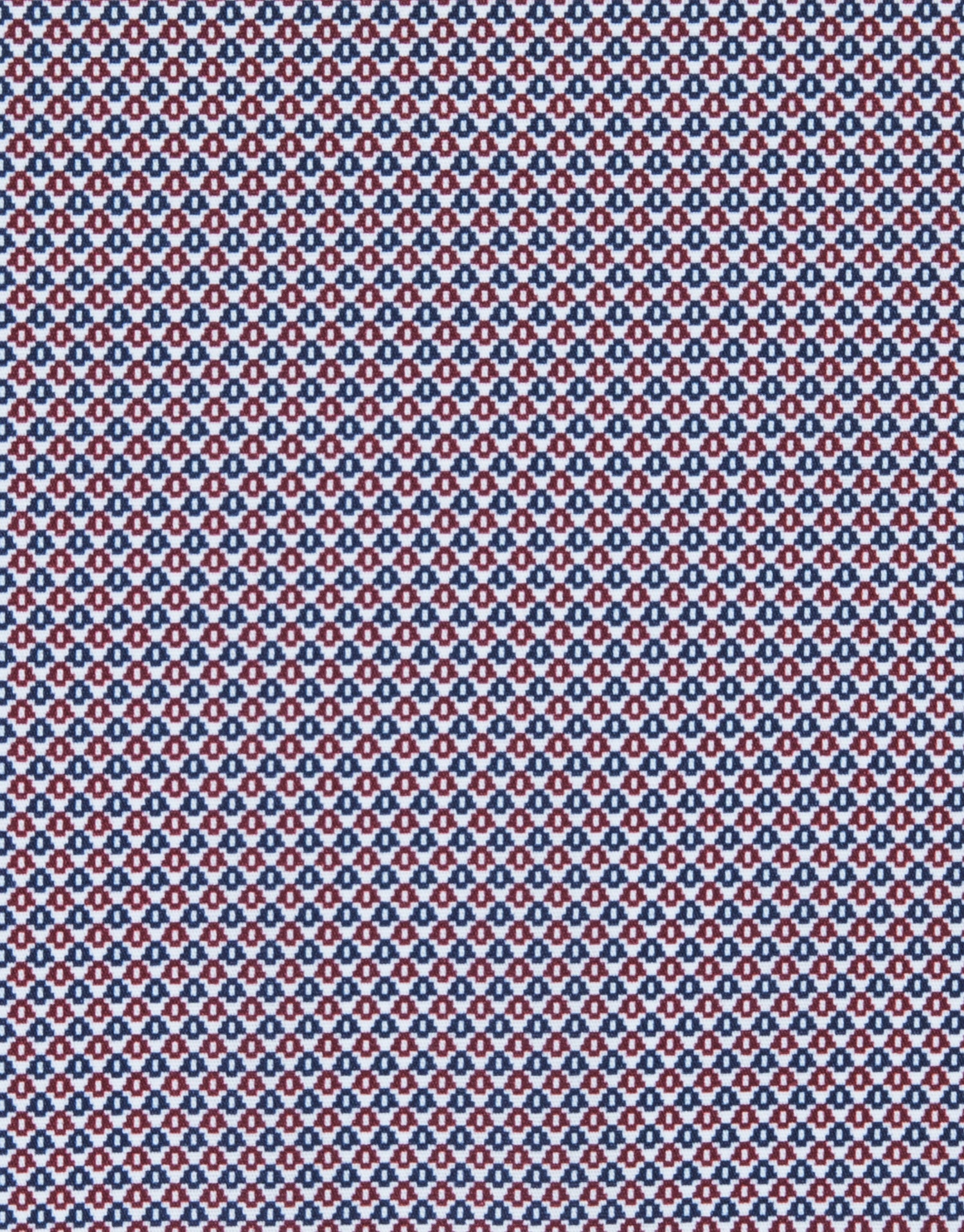 Banks Maroon & Navy Geo Print Shirt