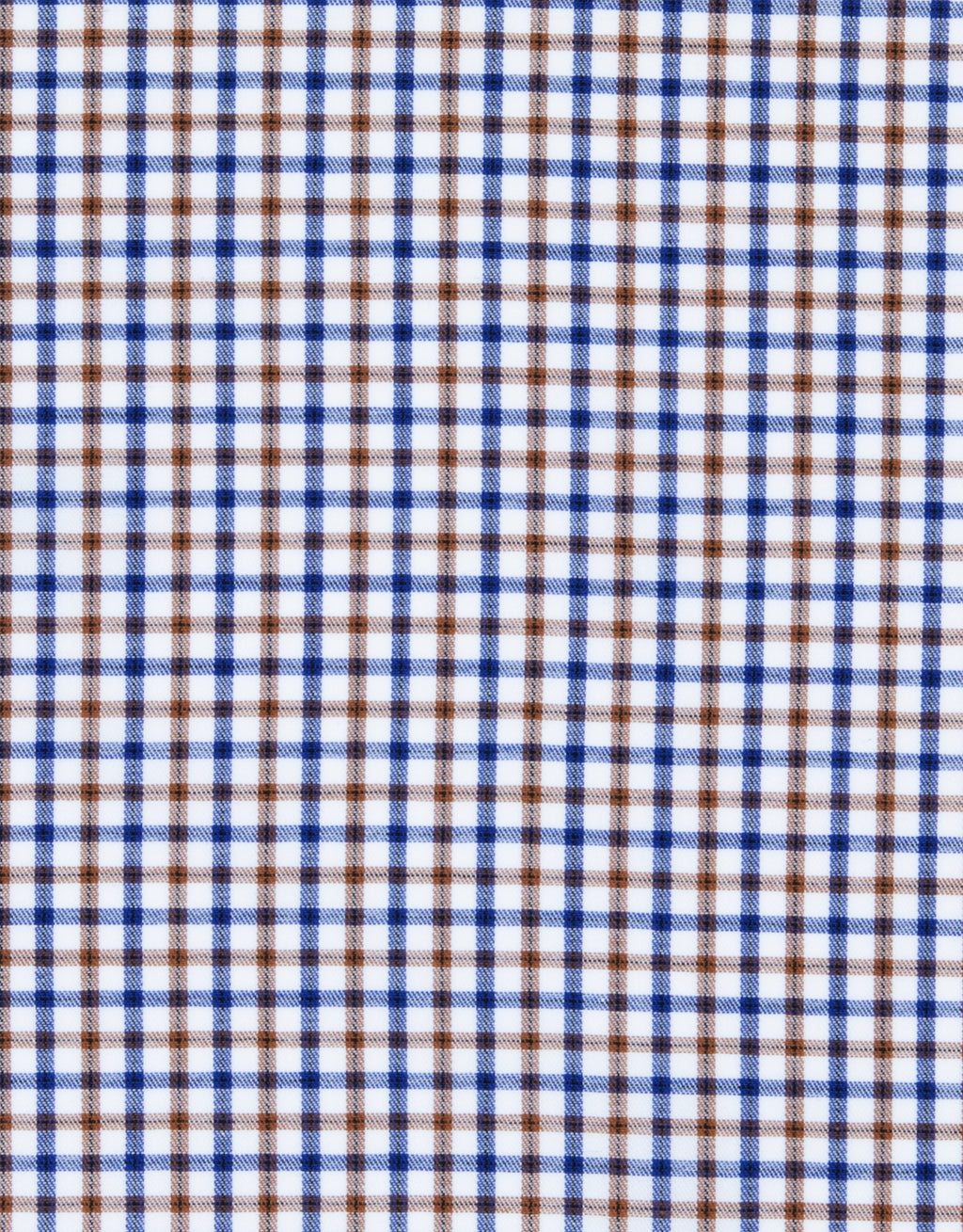 Sinatra Brown & Navy Check Shirt