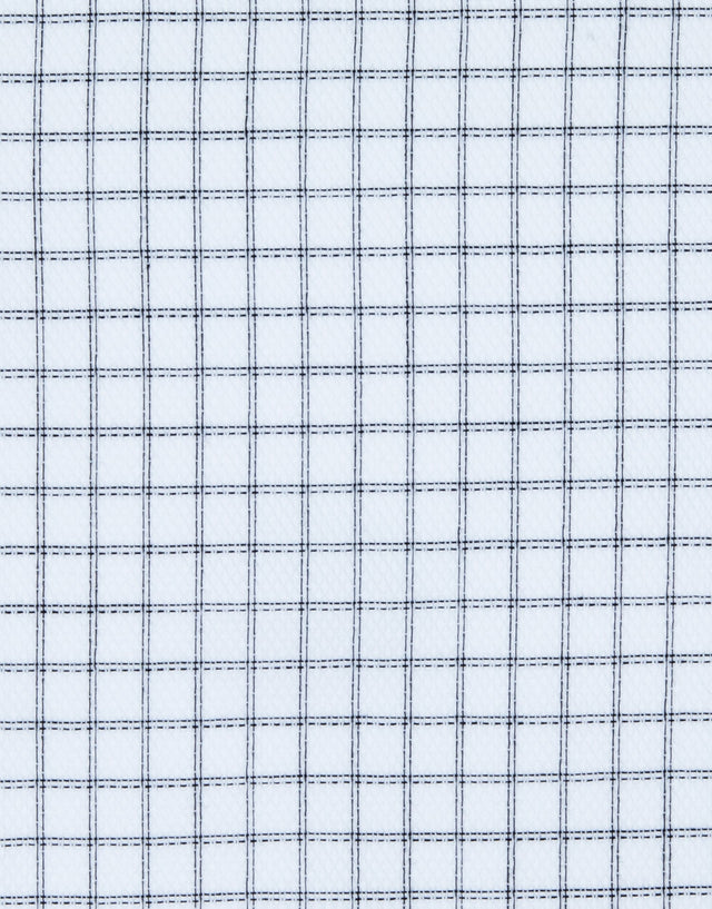 Banks White & Black Check Shirt
