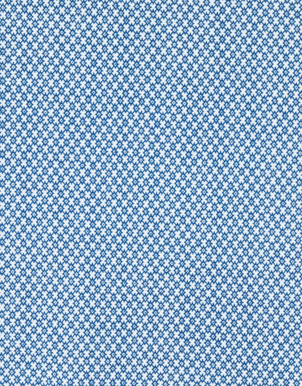 Ohope Blue & White Knitted Geometric Shirt