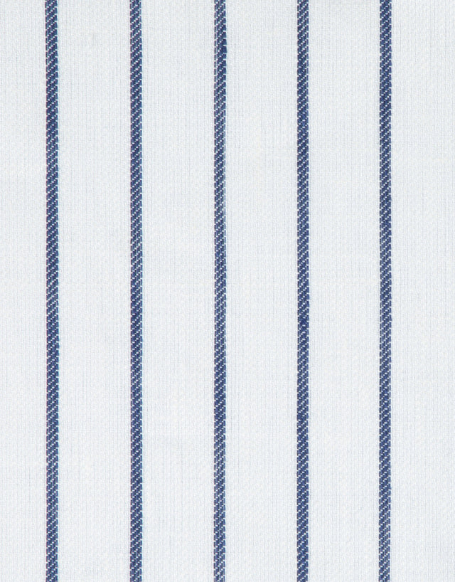 Malta White Stripe Linen Blend Blazer